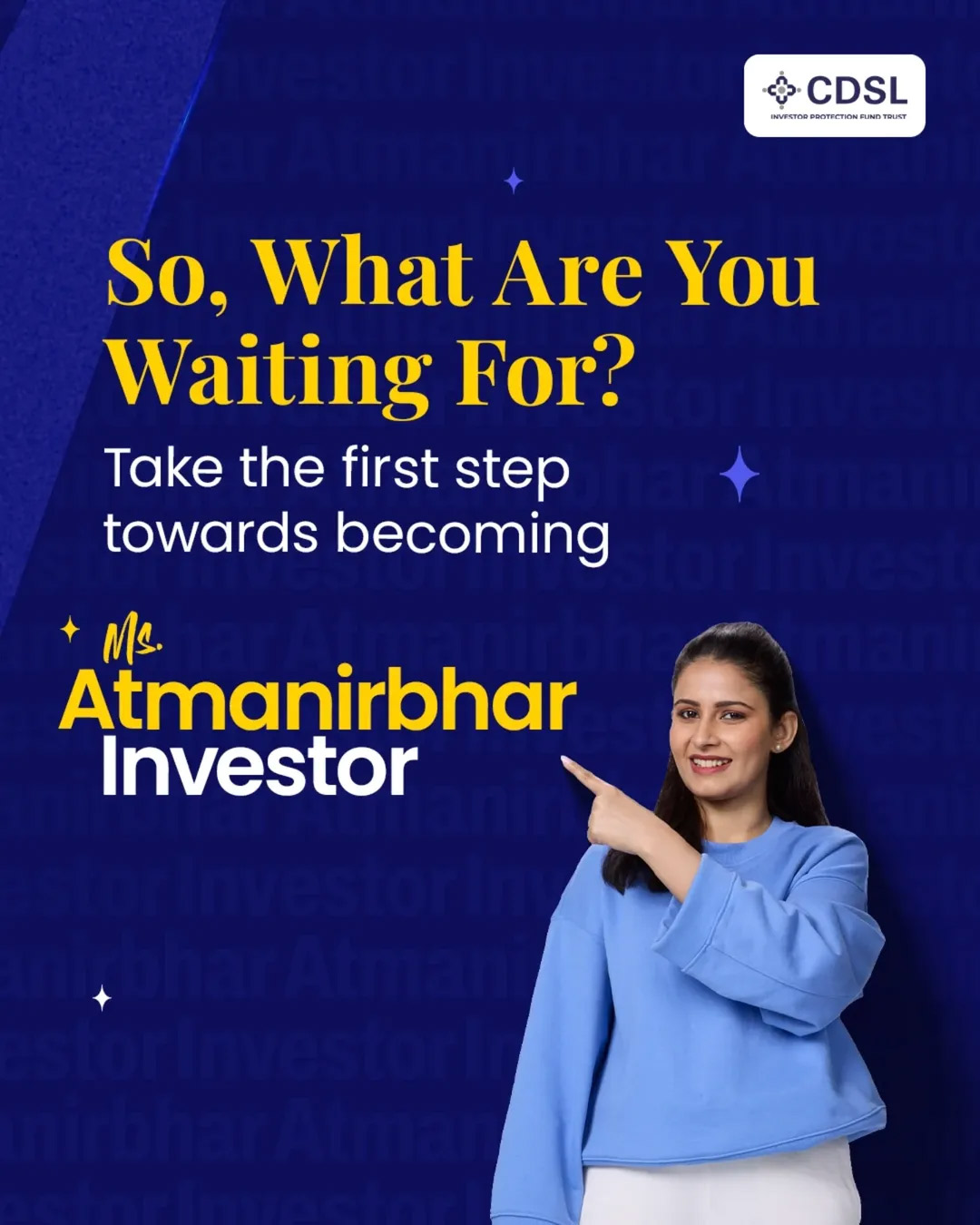Atmanirbhar Investor Instagram post